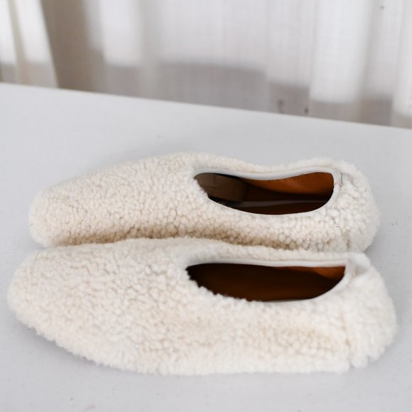 Emme Parsons Shearling Flats - Picture 3 of 4